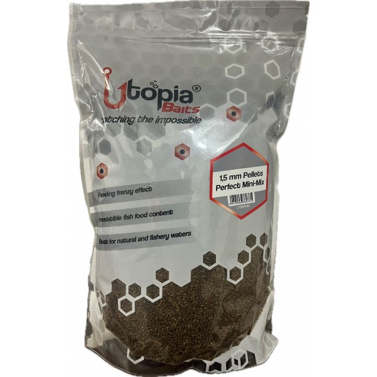 Pelete Utopia Baits - Perfect Mini Mix 1,5mm 1kg Pelete Utopia Baits - Perfect Mini Mix 1,5mm 1kg
